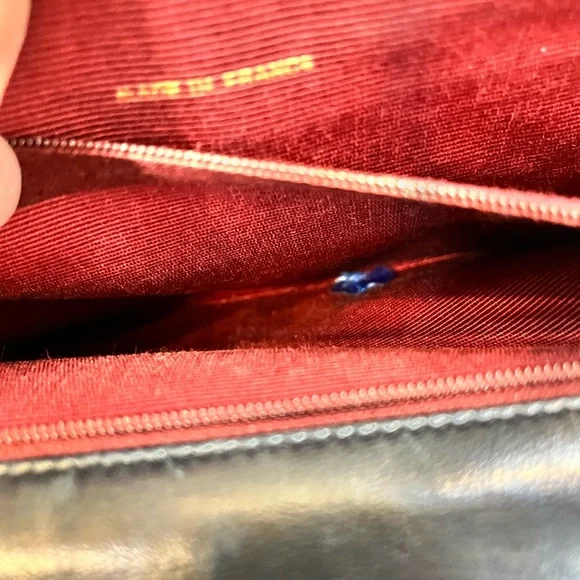 Vintage 1980’s Channel Diagonal Quilted Shoulder Bag with COA - Picture 7 of 16